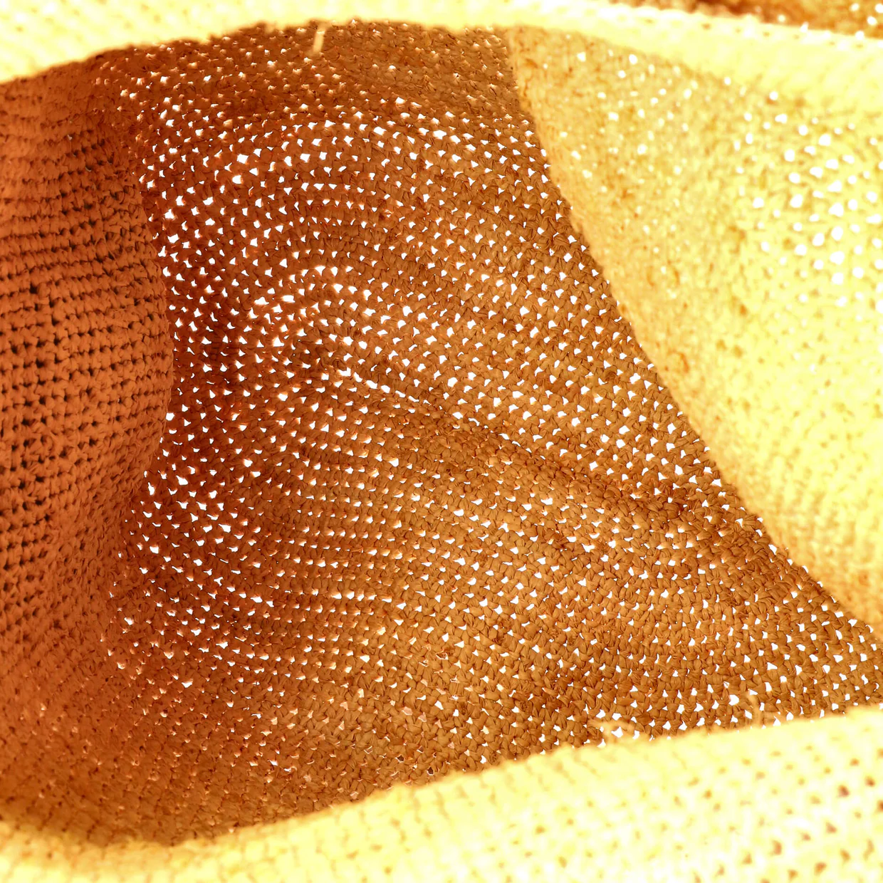 Slit Tote Straw Large - Deep Luxury