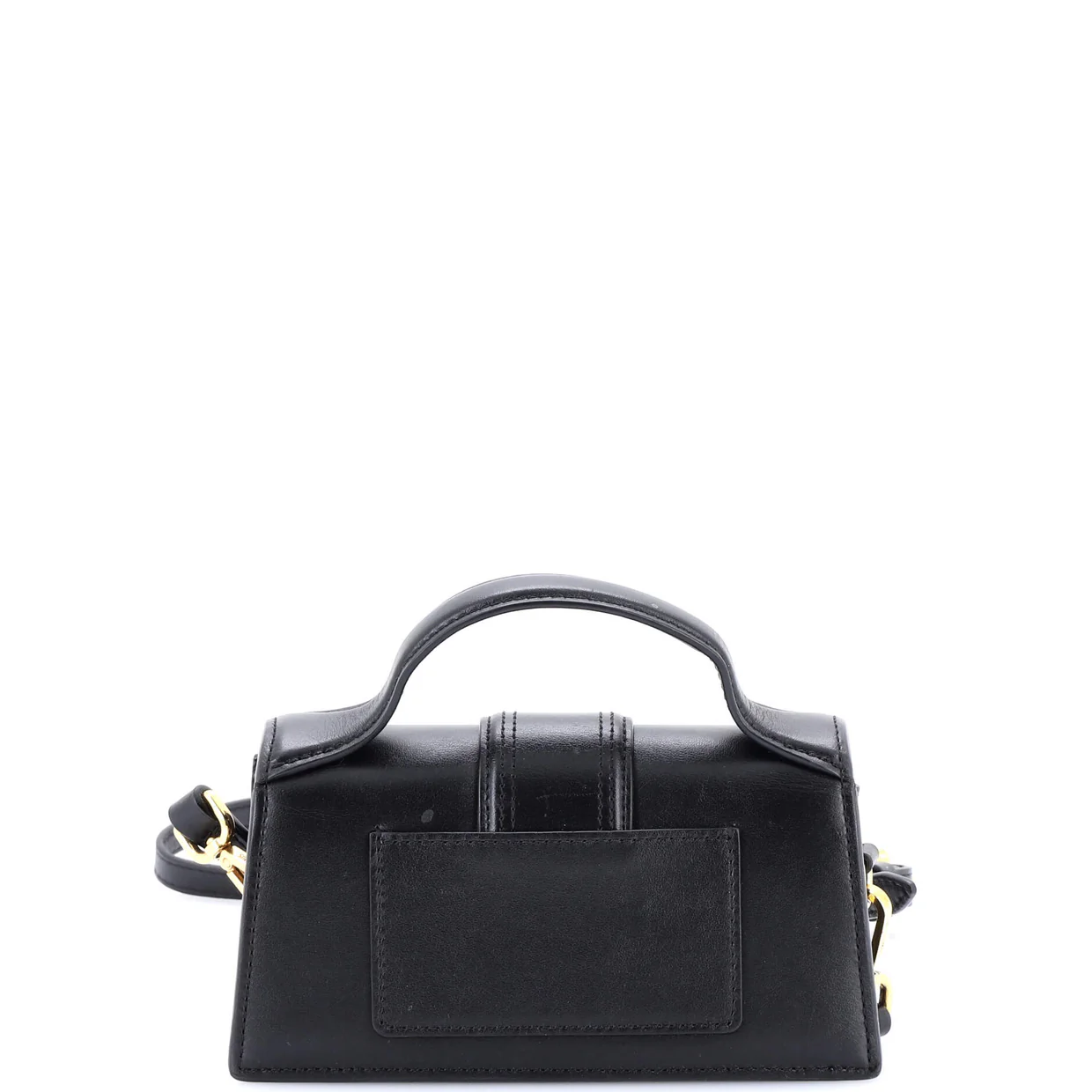 Le Bambino Top Handle Flap Bag Leather - Deep Luxury