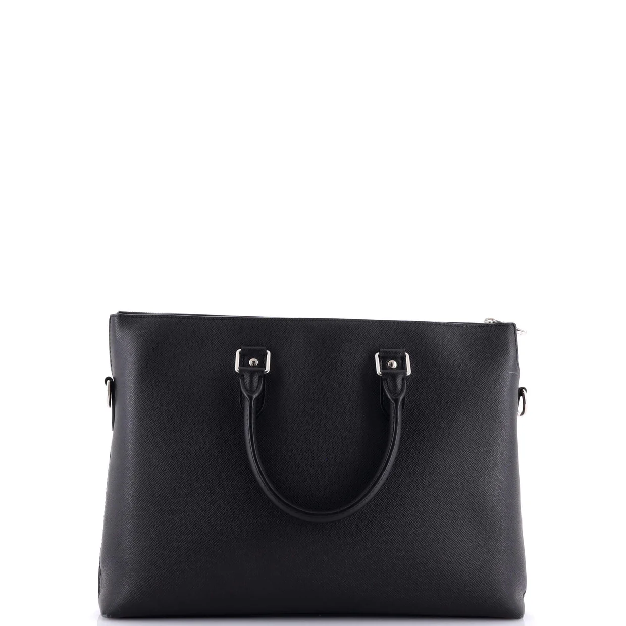 Anton Soft Briefcase Taiga Leather - Deep Luxury