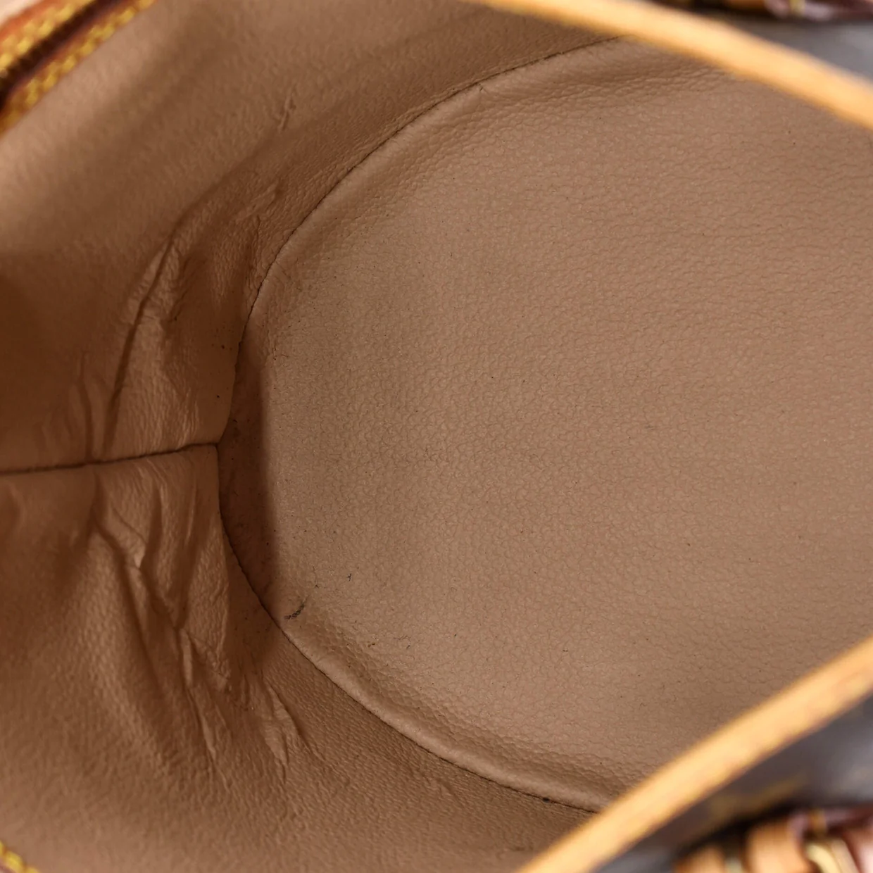 Petit Bucket Bag Monogram Canvas - Deep Luxury