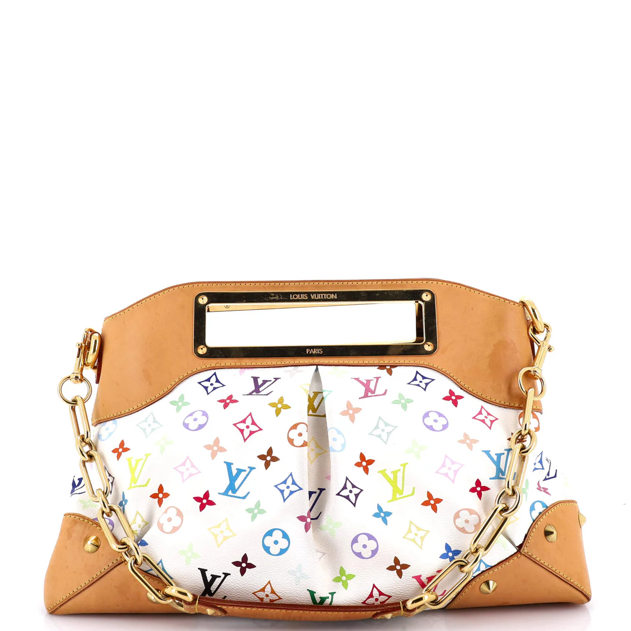 Judy Handbag Monogram Multicolor MM - Deep Luxury