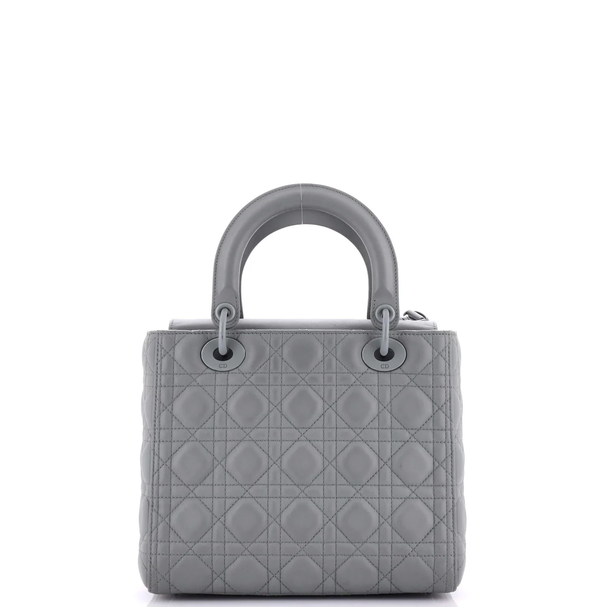 Ultra Matte Lady Dior Bag Cannage Quilt Calfskin Medium - Deep Luxury