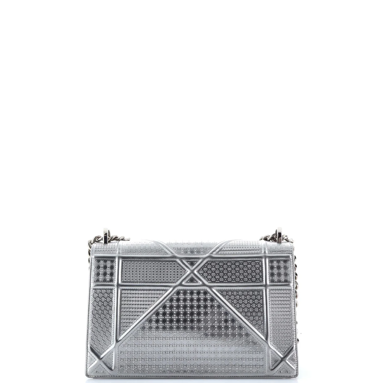 Diorama Flap Bag Cannage Embossed Calfskin Medium - Deep Luxury