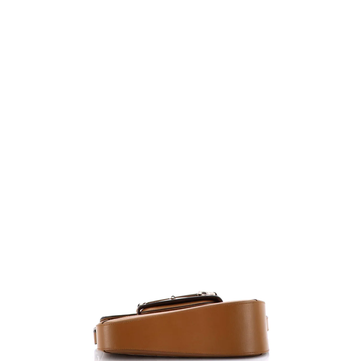 Horsebit 1955 Asymmetric Shoulder Bag GG Canvas with Leather Small - Deep Luxury