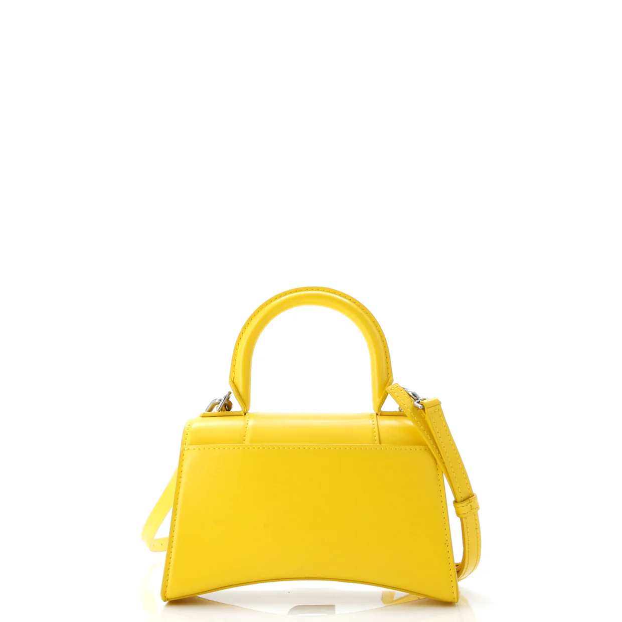 Hourglass Top Handle Bag Leather XS - Deep Luxury