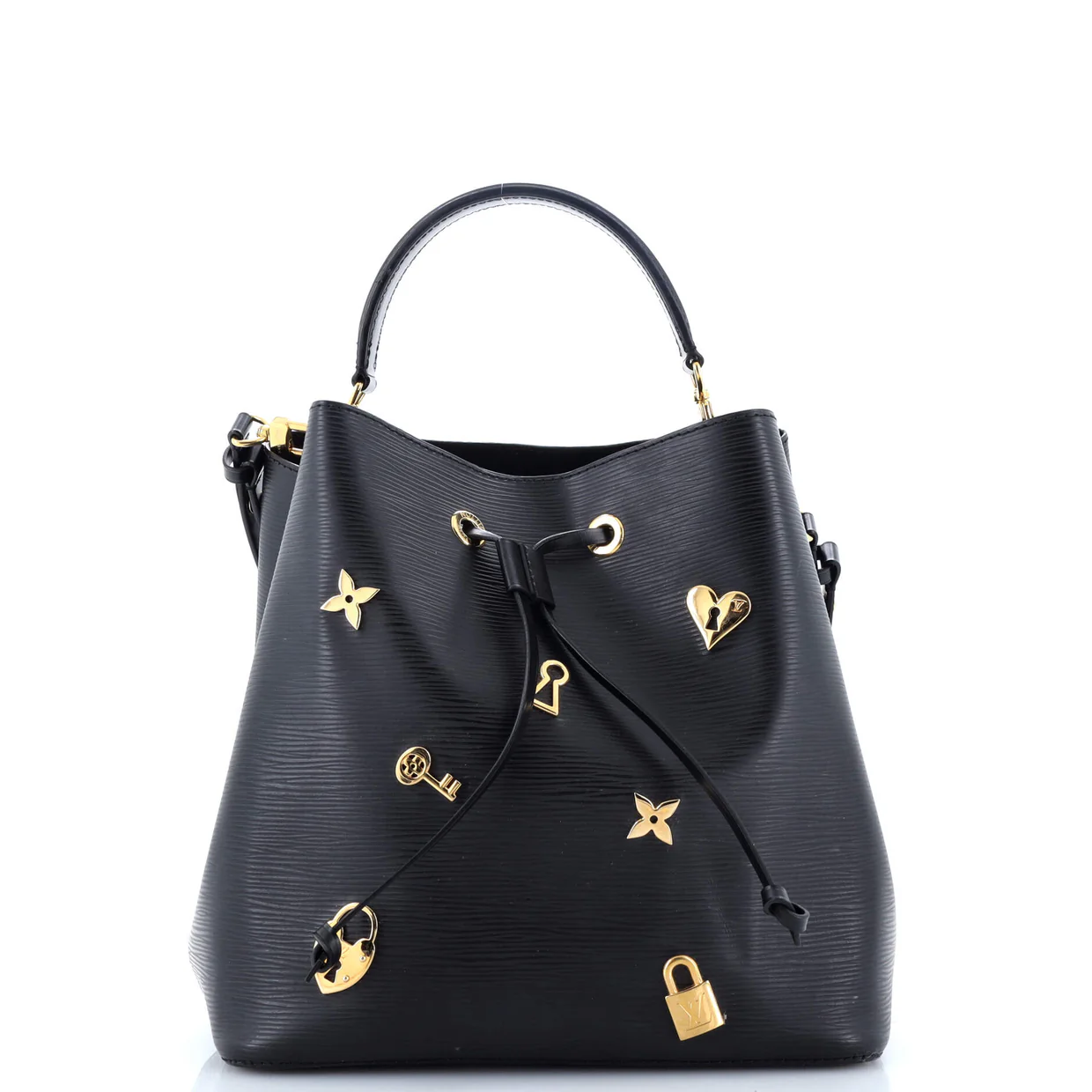 NeoNoe Handbag Love Lock Epi Leather - Deep Luxury