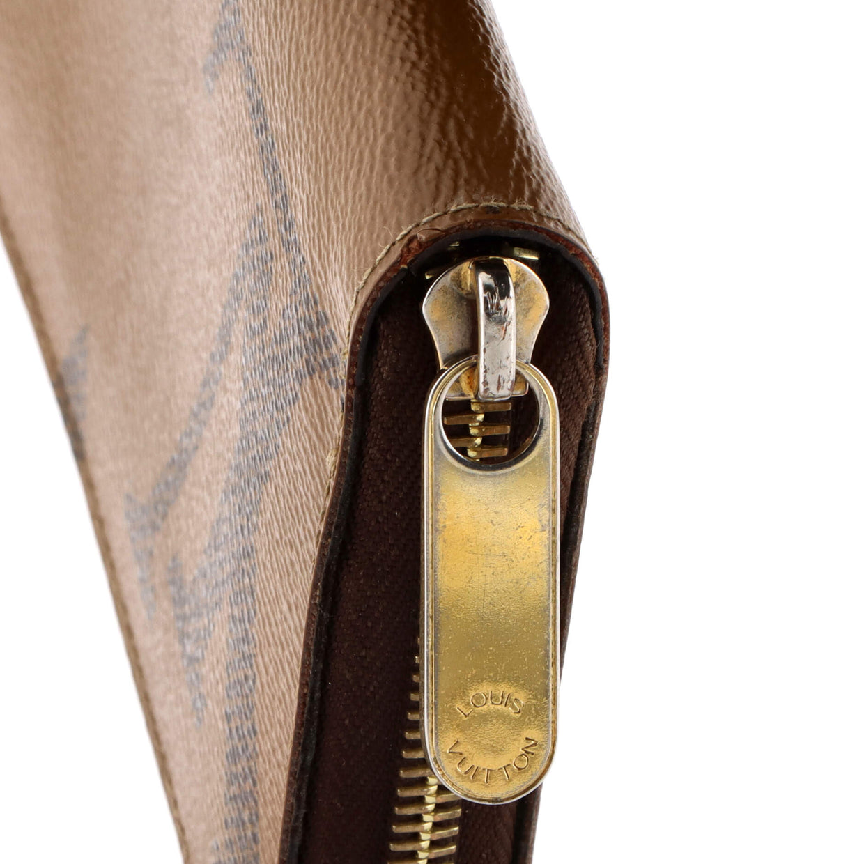 Zippy Wallet Reverse Monogram Giant - Deep Luxury