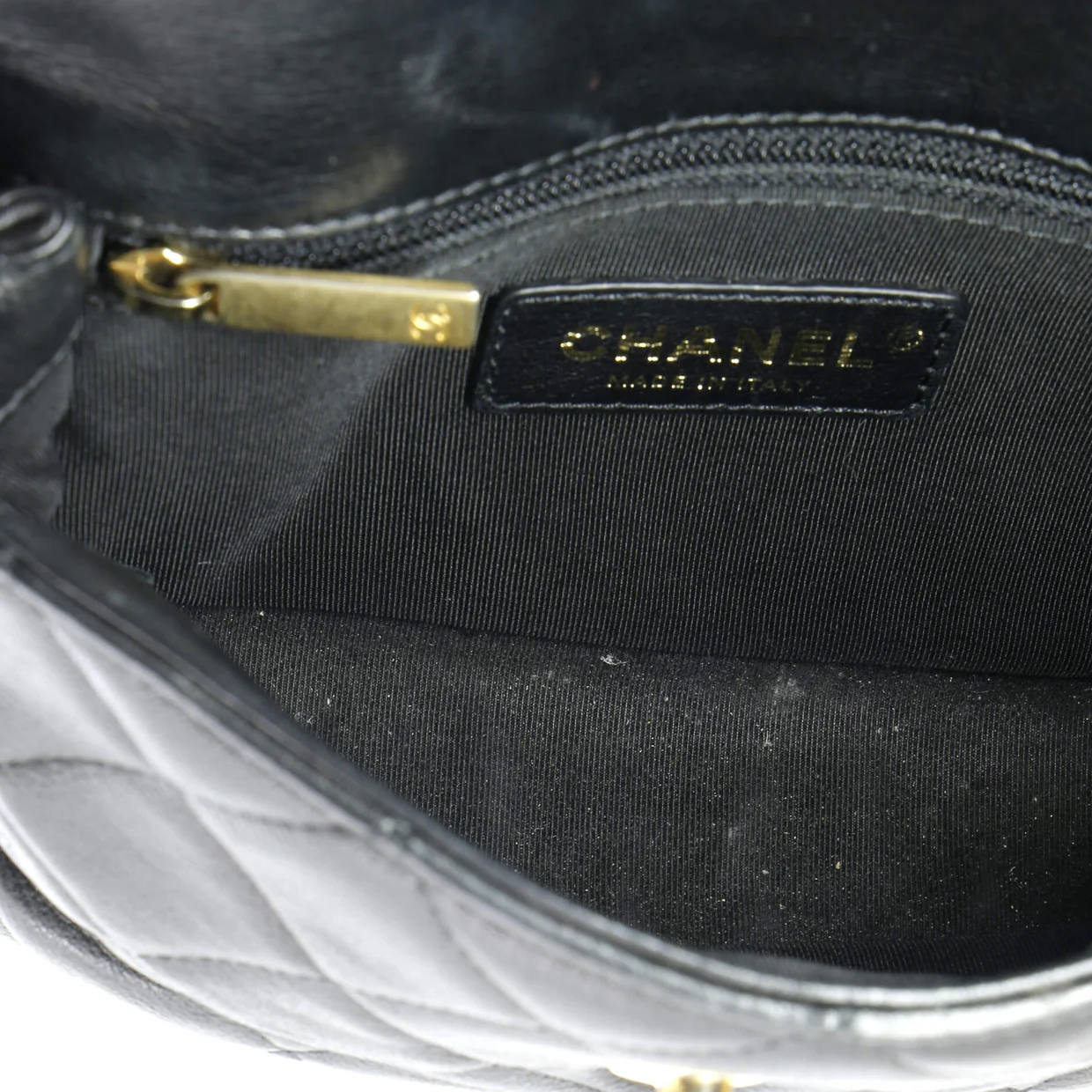 Carry With Chic Chain Flap Waist Bag Quilted Calfskin - Deep Luxury