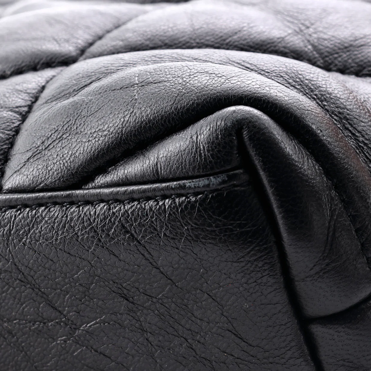 Loulou Puffer Shoulder Bag Quilted Leather Mini - Deep Luxury