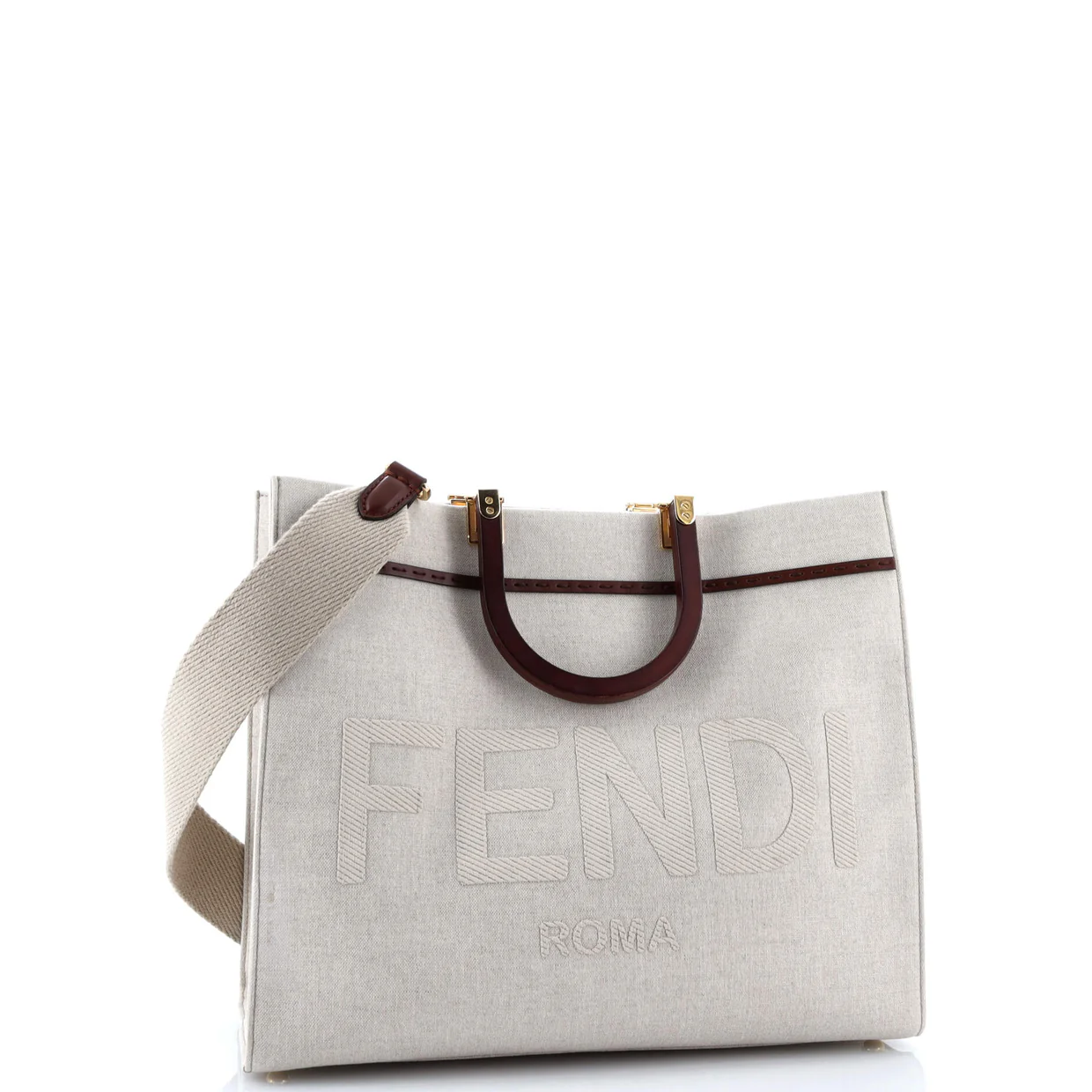 Sunshine Shopper Tote Canvas Medium - Deep Luxury