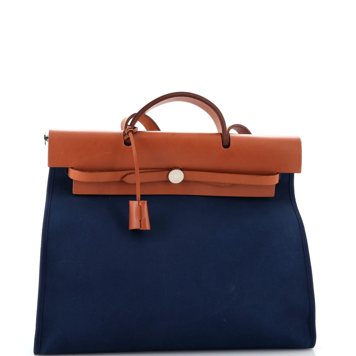 Herbag Zip Leather and Toile 39 - Deep Luxury