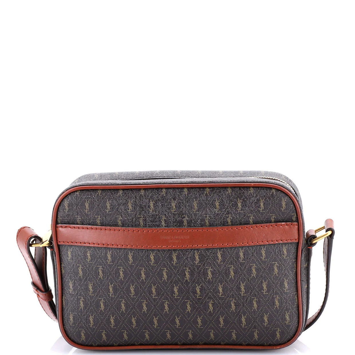 Le Monogramme Camera Bag Monogram All Over Coated Canvas and Leather Small - Deep Luxury