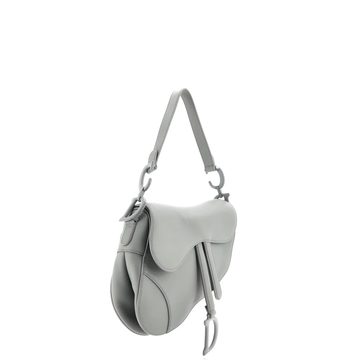 Ultra Matte Saddle Handbag Leather Medium - Deep Luxury
