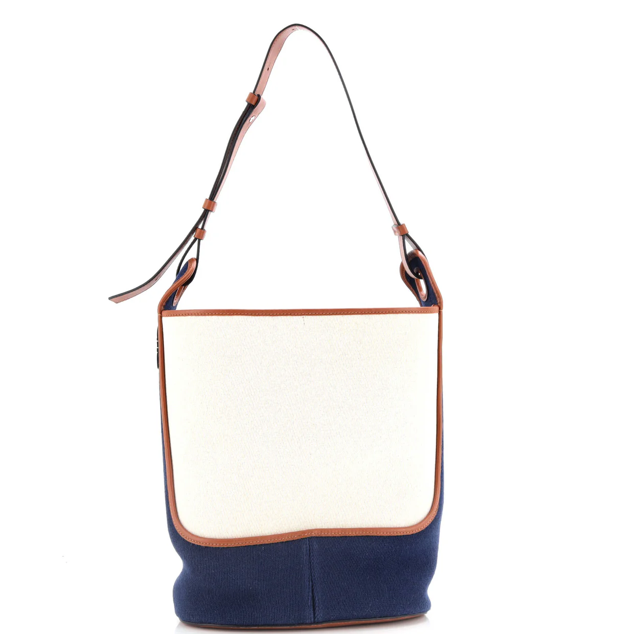 Paula's Ibiza Balloon Hobo Canvas with Leather Medium - Deep Luxury