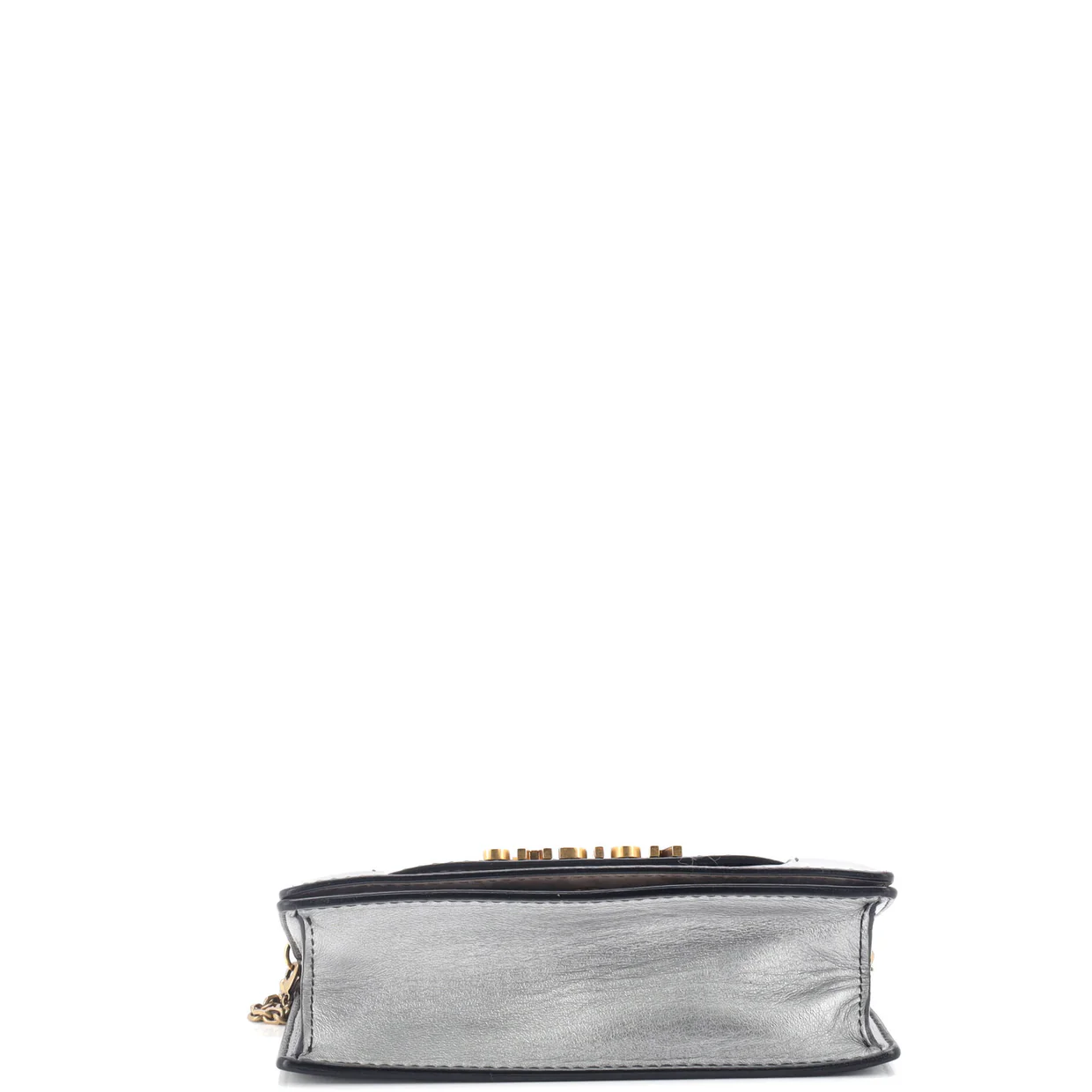 J'Adior Clutch on Chain Leather - Deep Luxury