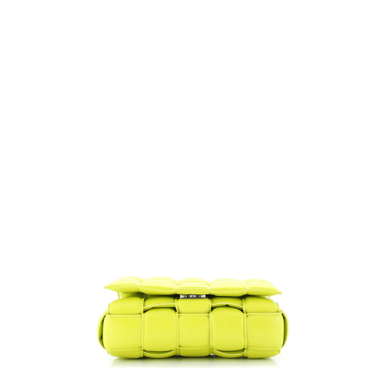 Cassette Crossbody Bag Padded Maxi Intrecciato Leather - Deep Luxury