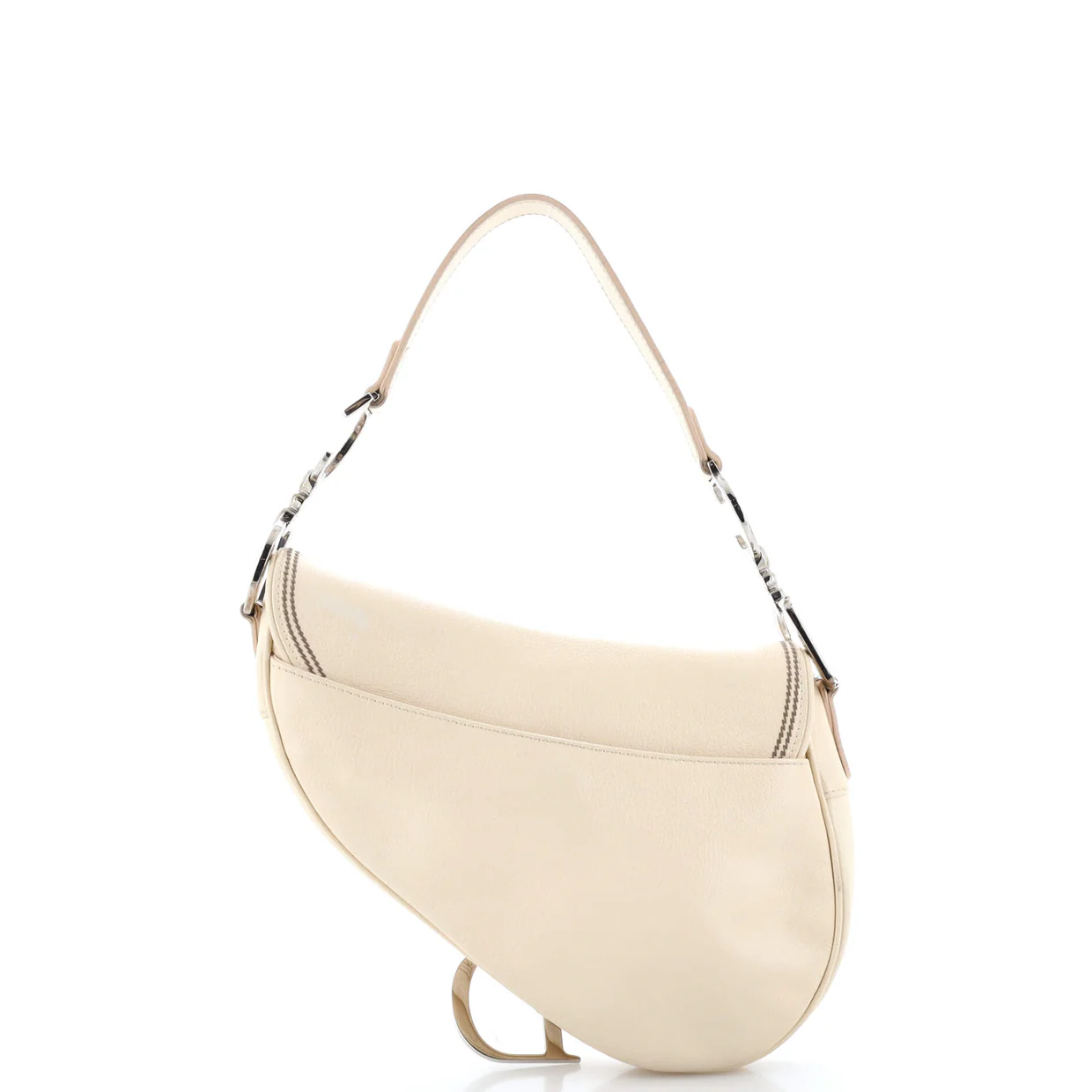 Saddle Handbag Leather Medium - Deep Luxury