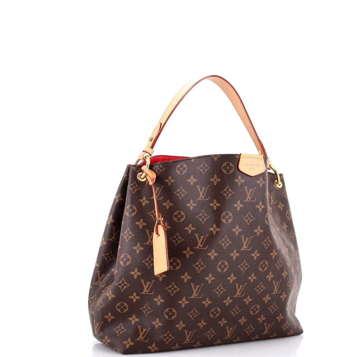 Graceful Handbag Monogram Canvas MM - Deep Luxury