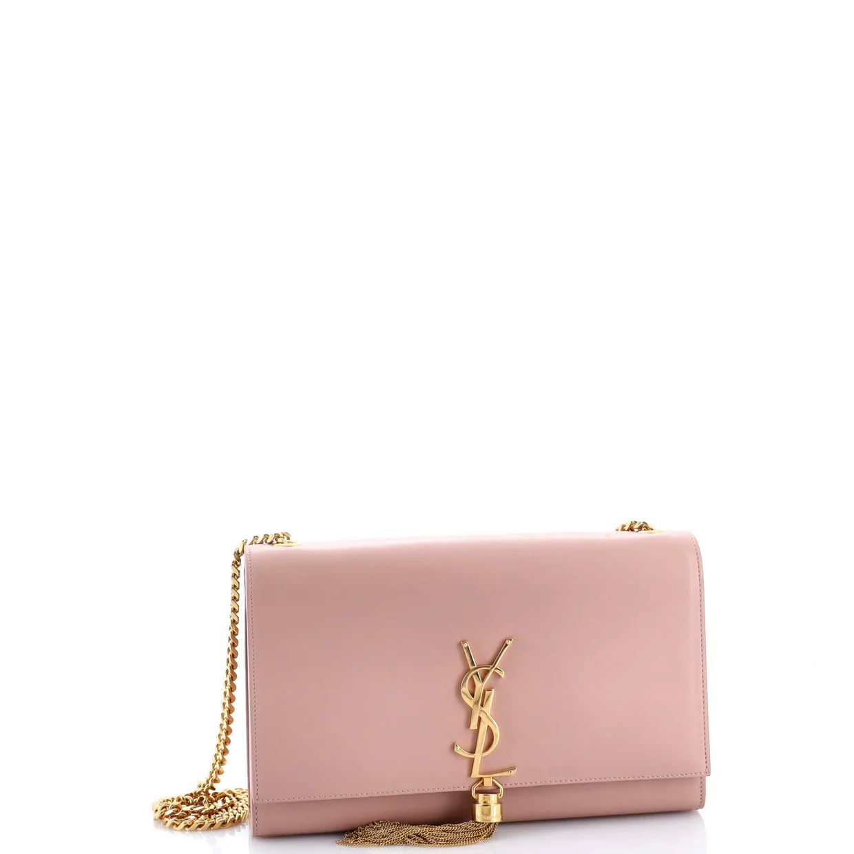 Classic Monogram Tassel Crossbody Bag Leather Medium - Deep Luxury