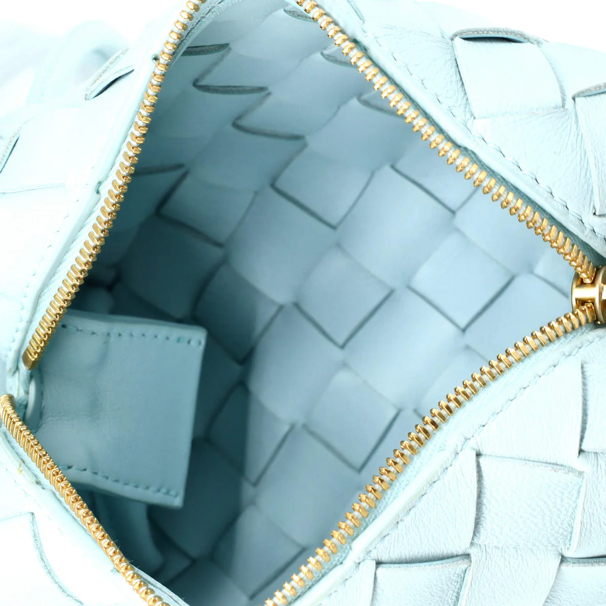 Loop Crossbody Bag Intrecciato Nappa Mini - Deep Luxury