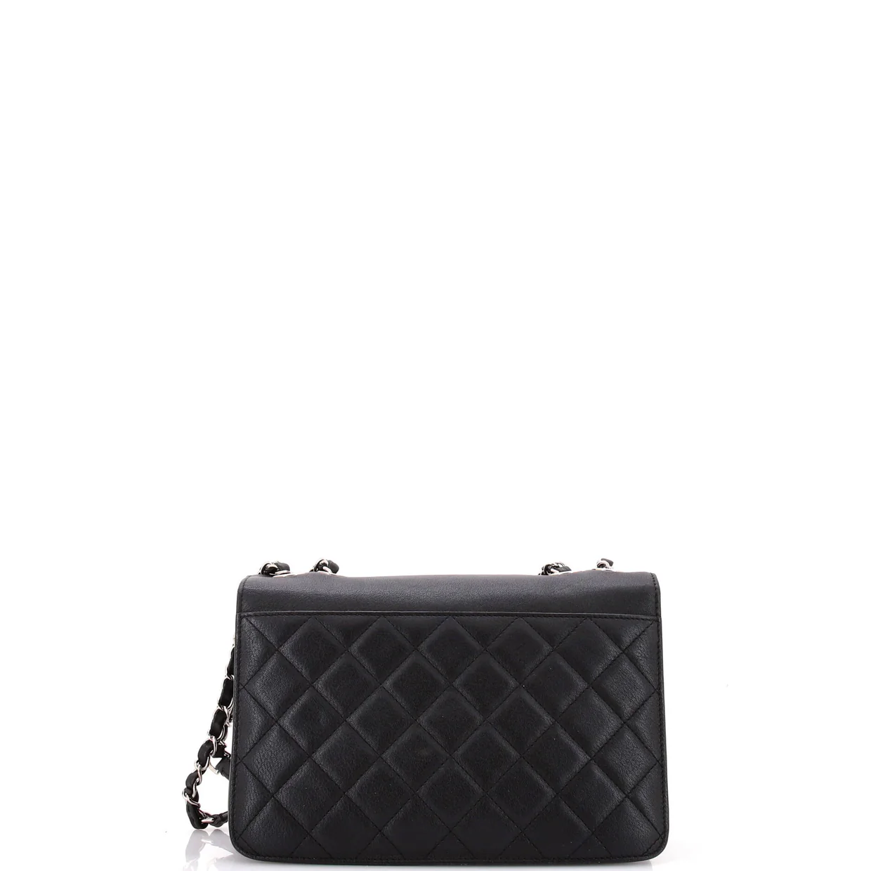 CC Box Flap Bag Quilted Calfskin Small - Deep Luxury