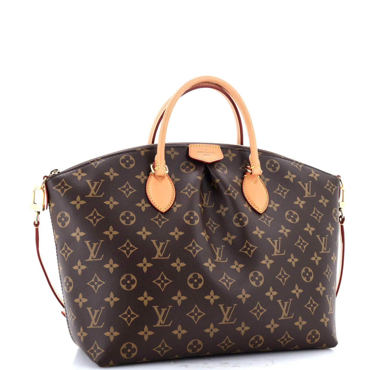 Boetie Zipped Tote Monogram Canvas MM - Deep Luxury