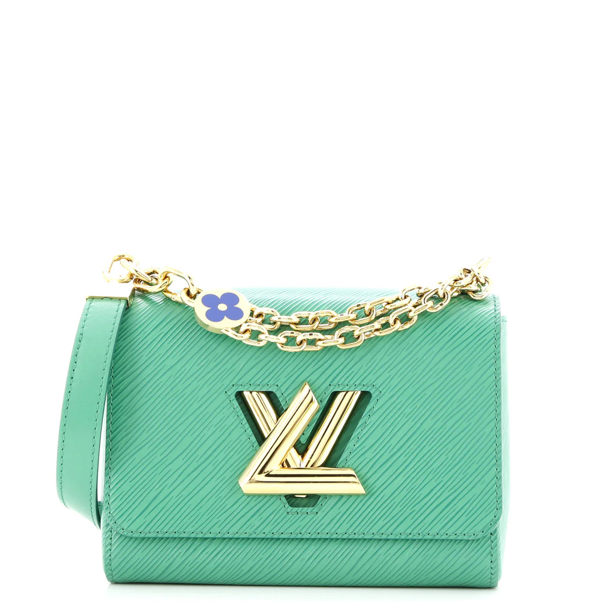 Limited Edition Flower Jewels Twist Handbag Epi Leather PM - Deep Luxury