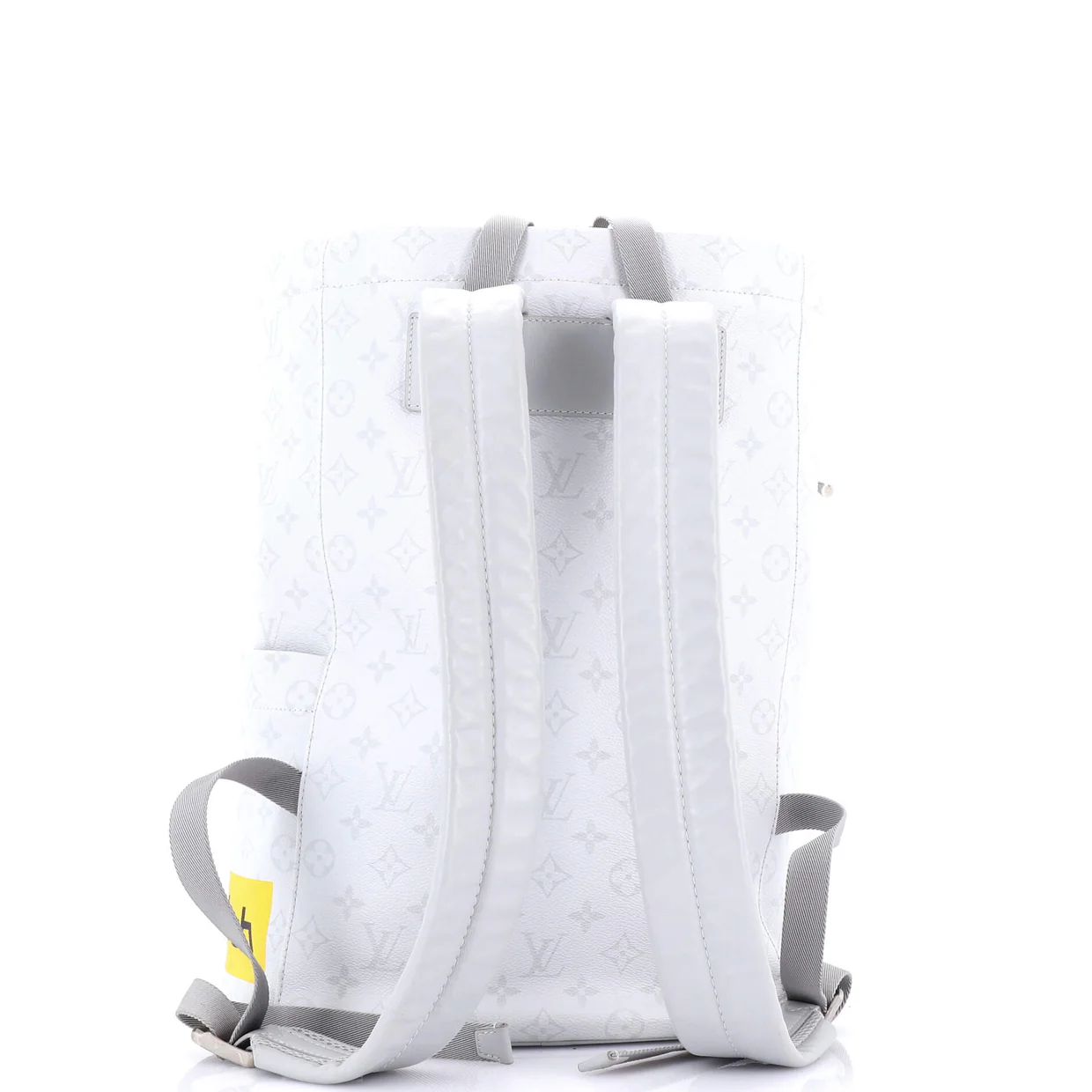Chalk Backpack Limited Edition Logo Story Monogram Canvas - Deep Luxury