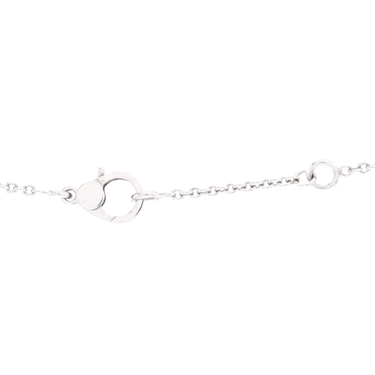 Finesse Pendant Necklace 18K White Gold and Diamonds - Deep Luxury