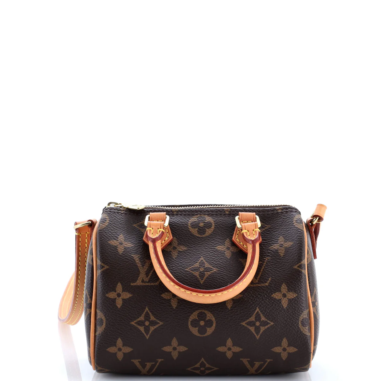 Speedy Bandouliere Bag Monogram Canvas Nano - Deep Luxury