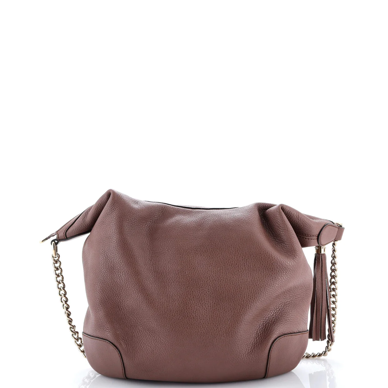 Soho Chain Hobo Leather Medium - Deep Luxury