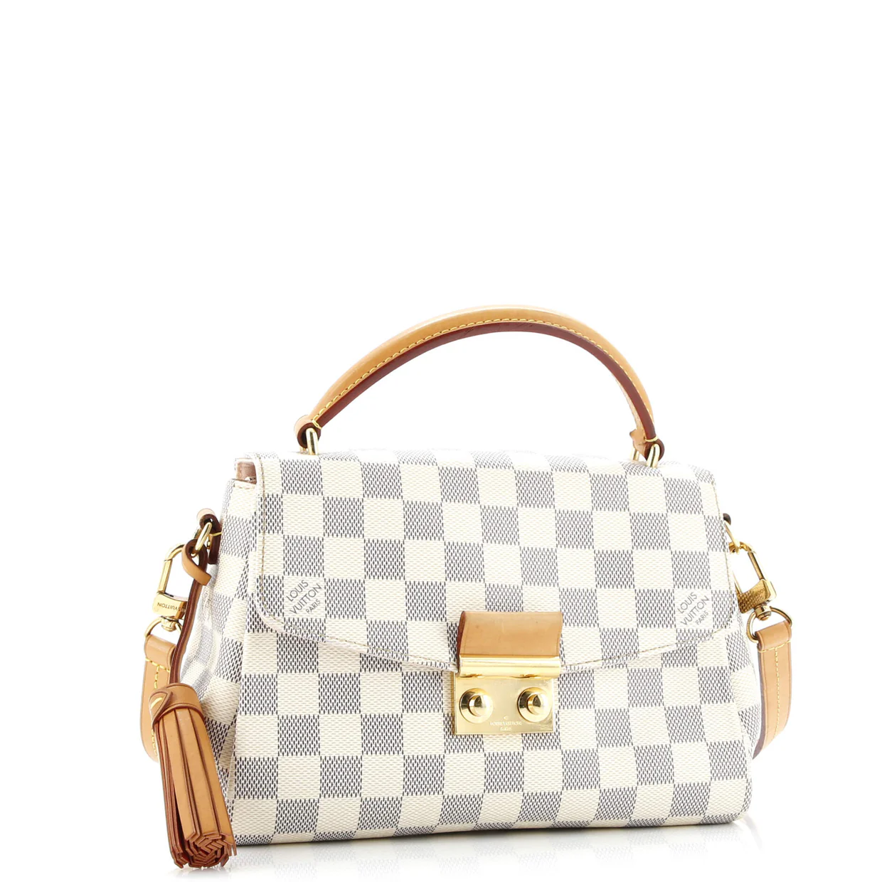Croisette Handbag Damier - Deep Luxury