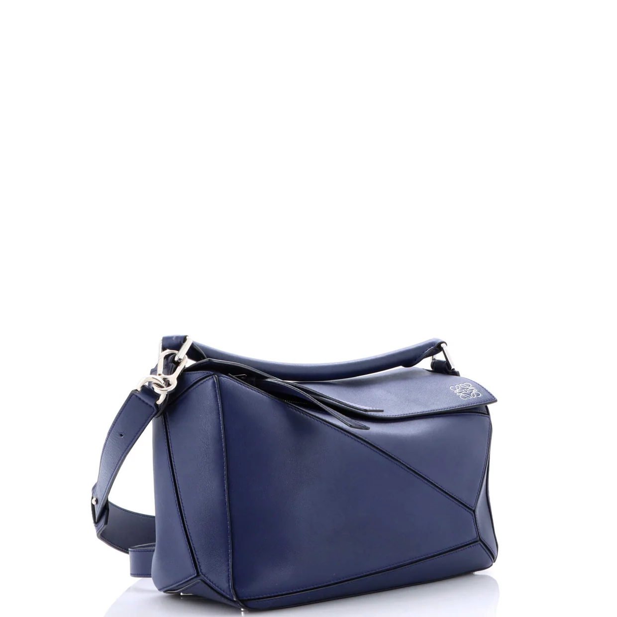 Puzzle Bag Leather Medium - Deep Luxury