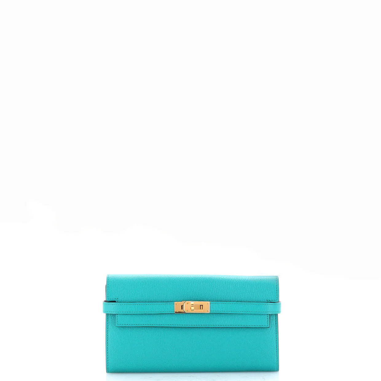 Kelly Wallet Chevre Mysore Long - Deep Luxury