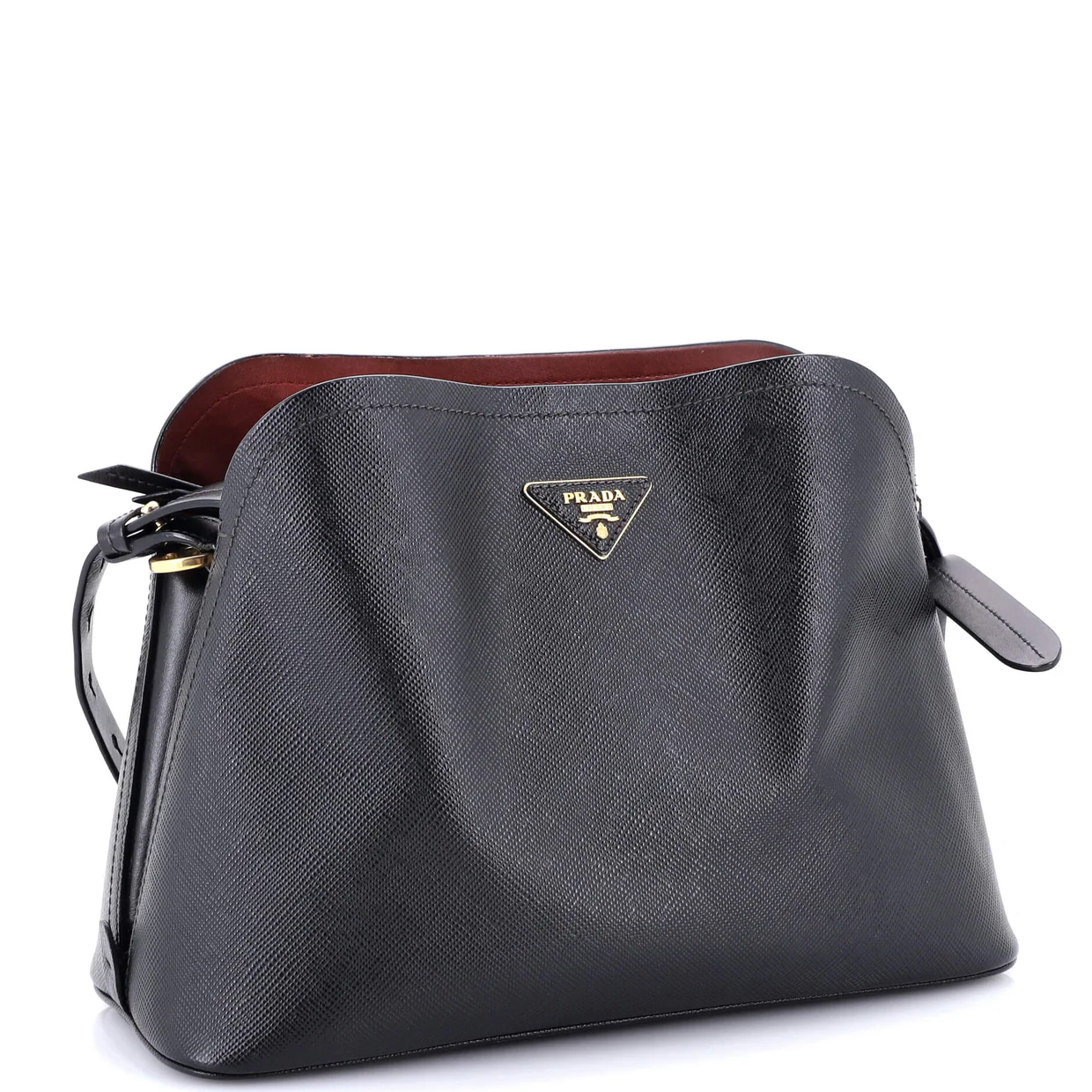 Matinee Bag Saffiano Leather Medium - Deep Luxury