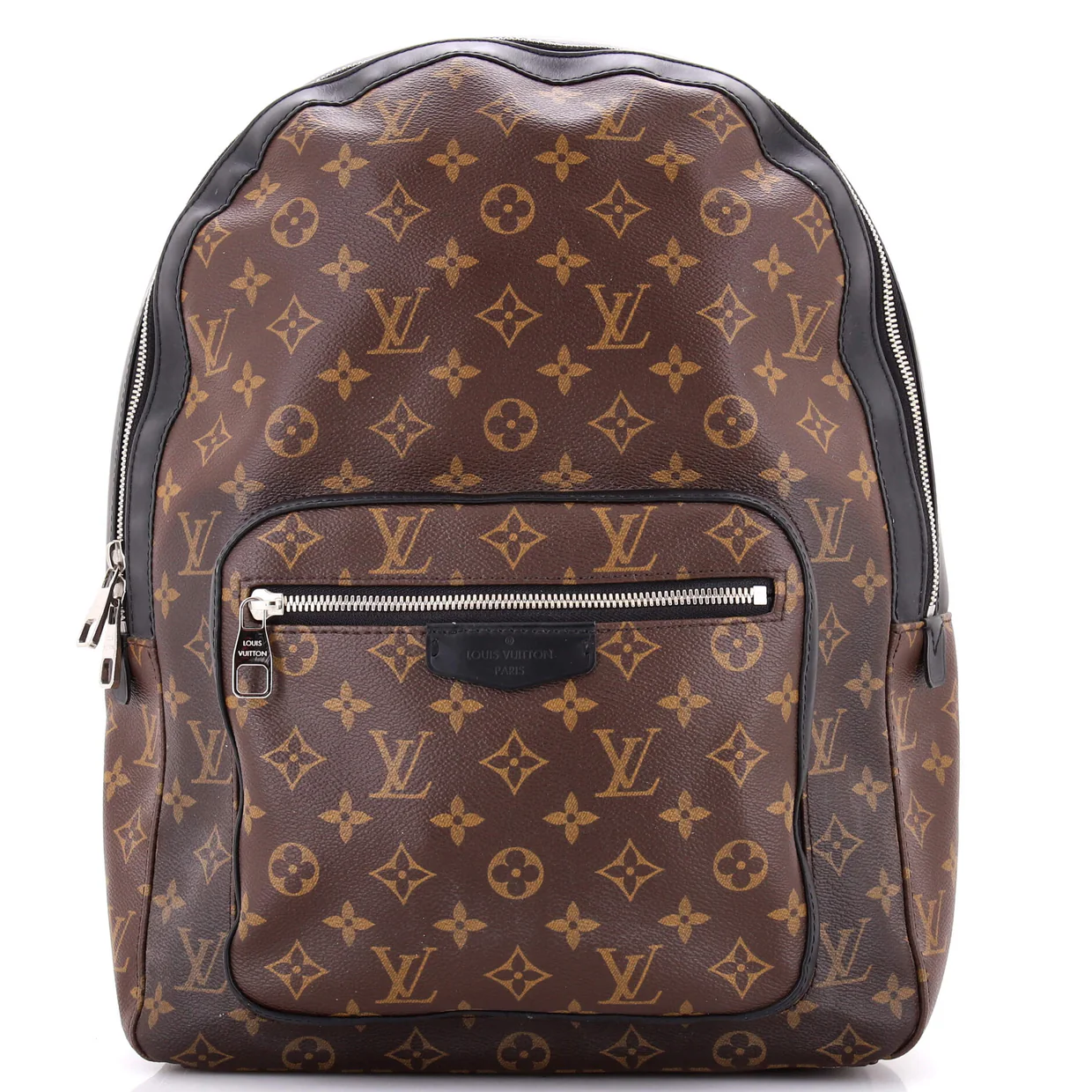 Josh Backpack Macassar Monogram Canvas - Deep Luxury