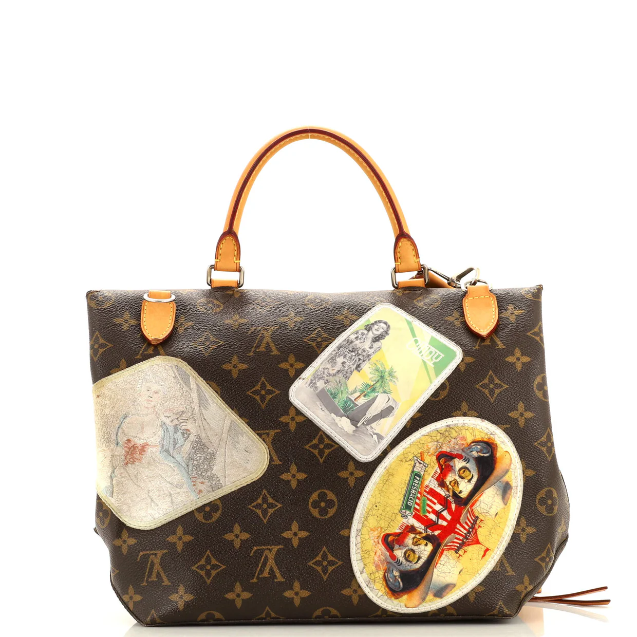 Cindy Sherman Camera Messenger Bag Patch Embellished Monogram Canvas - Deep Luxury