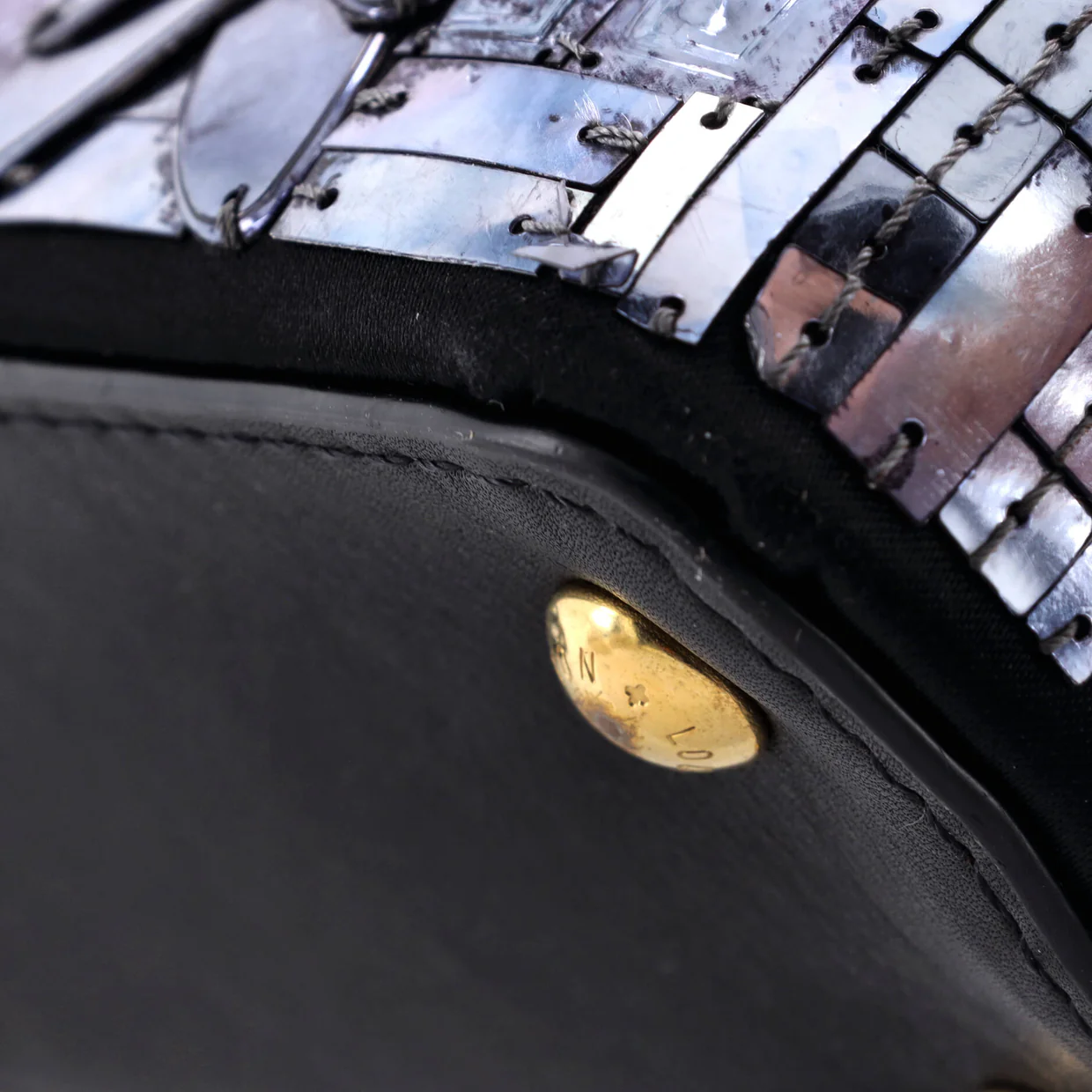 Capucines Bag Patchwork Sequin Embellished Satin Mini - Deep Luxury