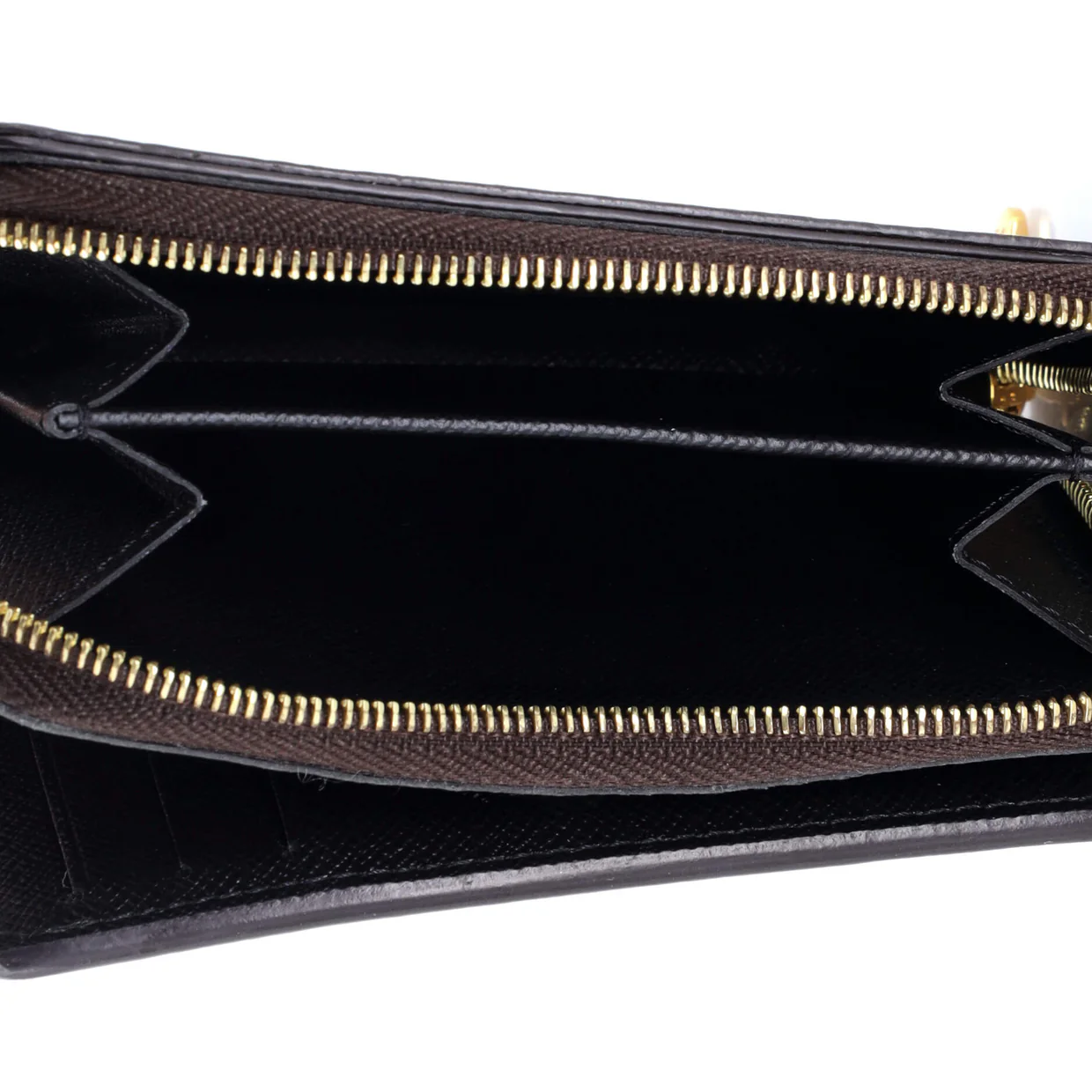 Lou Wallet Reverse Monogram Canvas - Deep Luxury