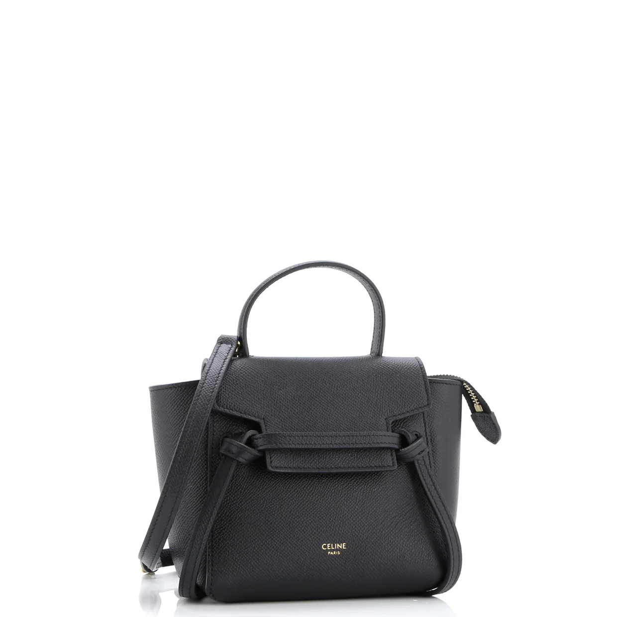 Belt Bag Textured Leather Pico - Deep Luxury