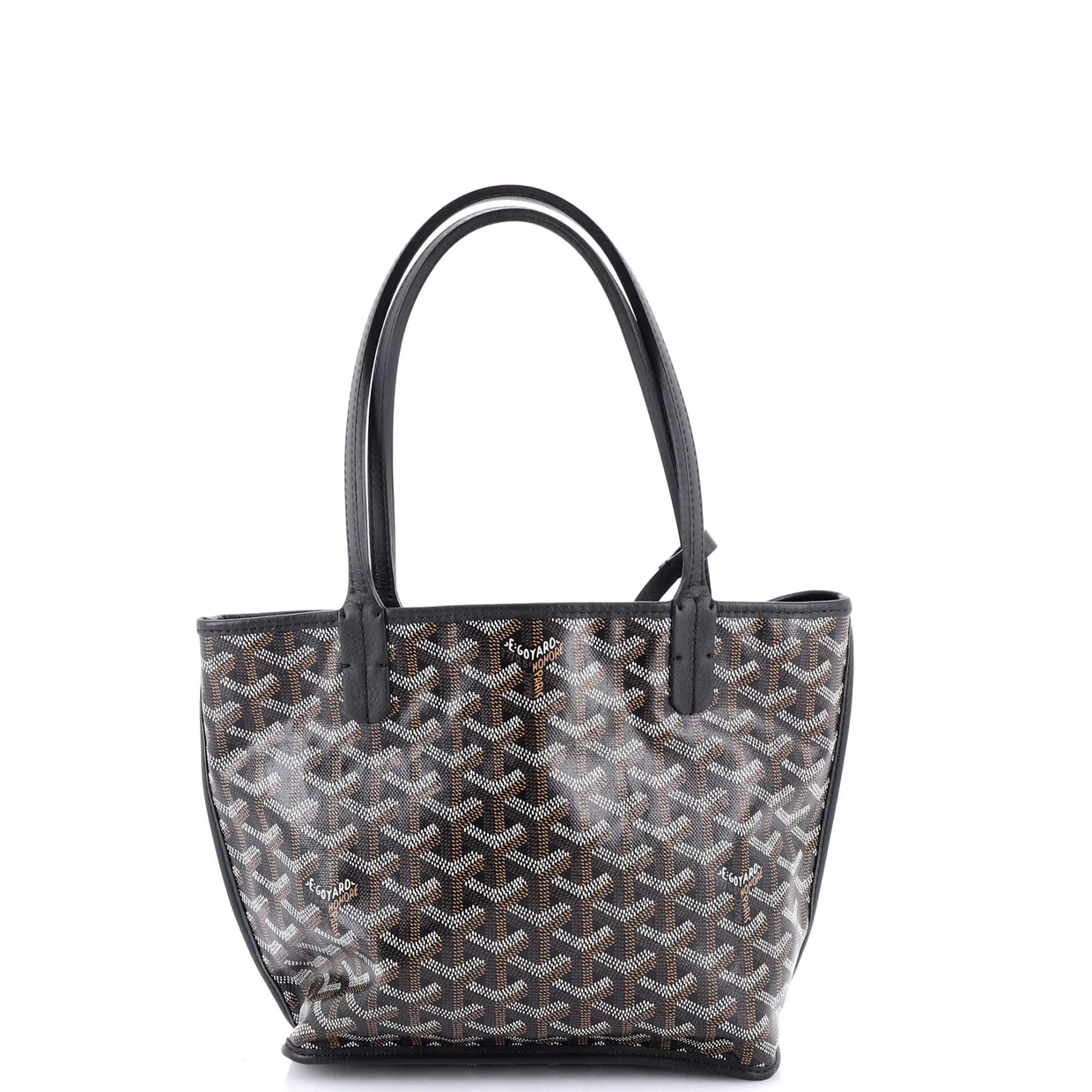 Anjou Reversible Tote Printed Coated Canvas Mini - Deep Luxury