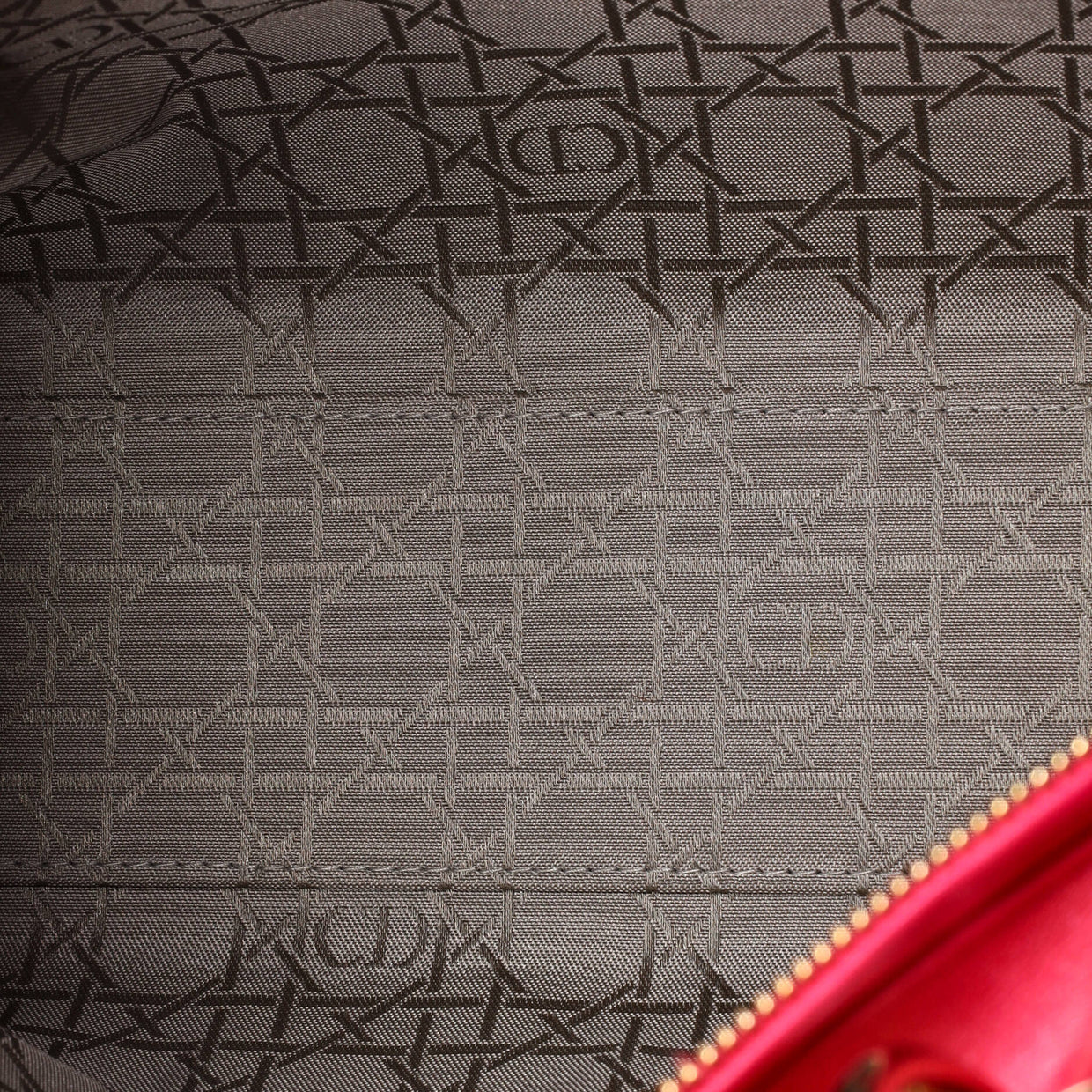 Lady Dior Bag Cannage Quilt Lambskin Large - Deep Luxury