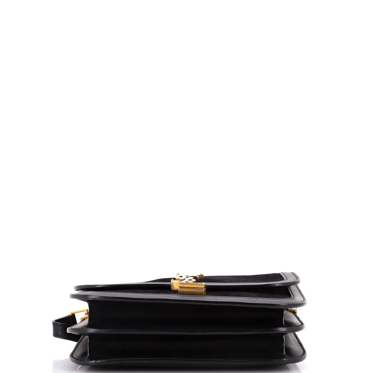 Solferino Bag Suede Medium - Deep Luxury