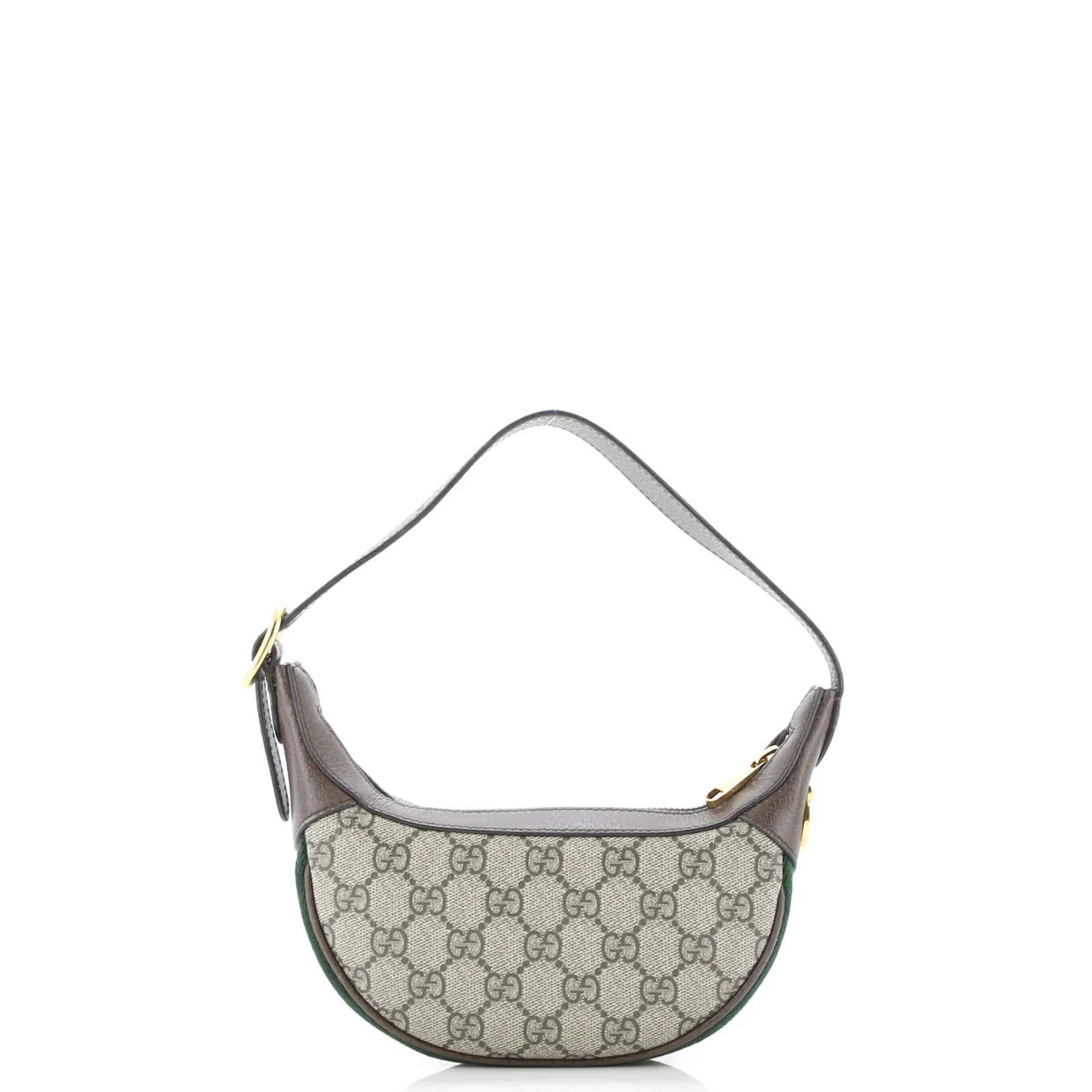 Ophidia Half Moon Bag GG Coated Canvas Mini - Deep Luxury