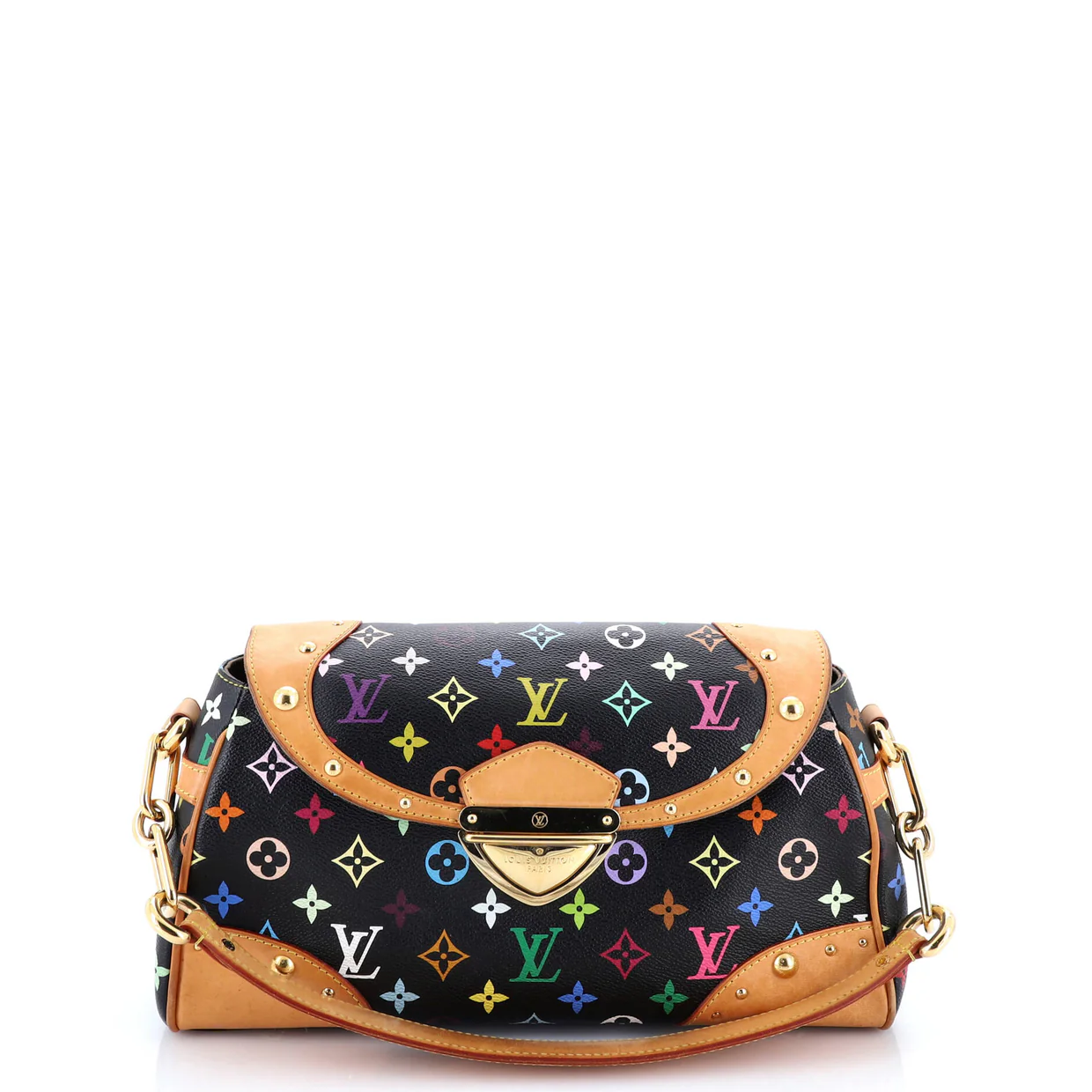 Beverly Handbag Monogram Multicolor MM - Deep Luxury