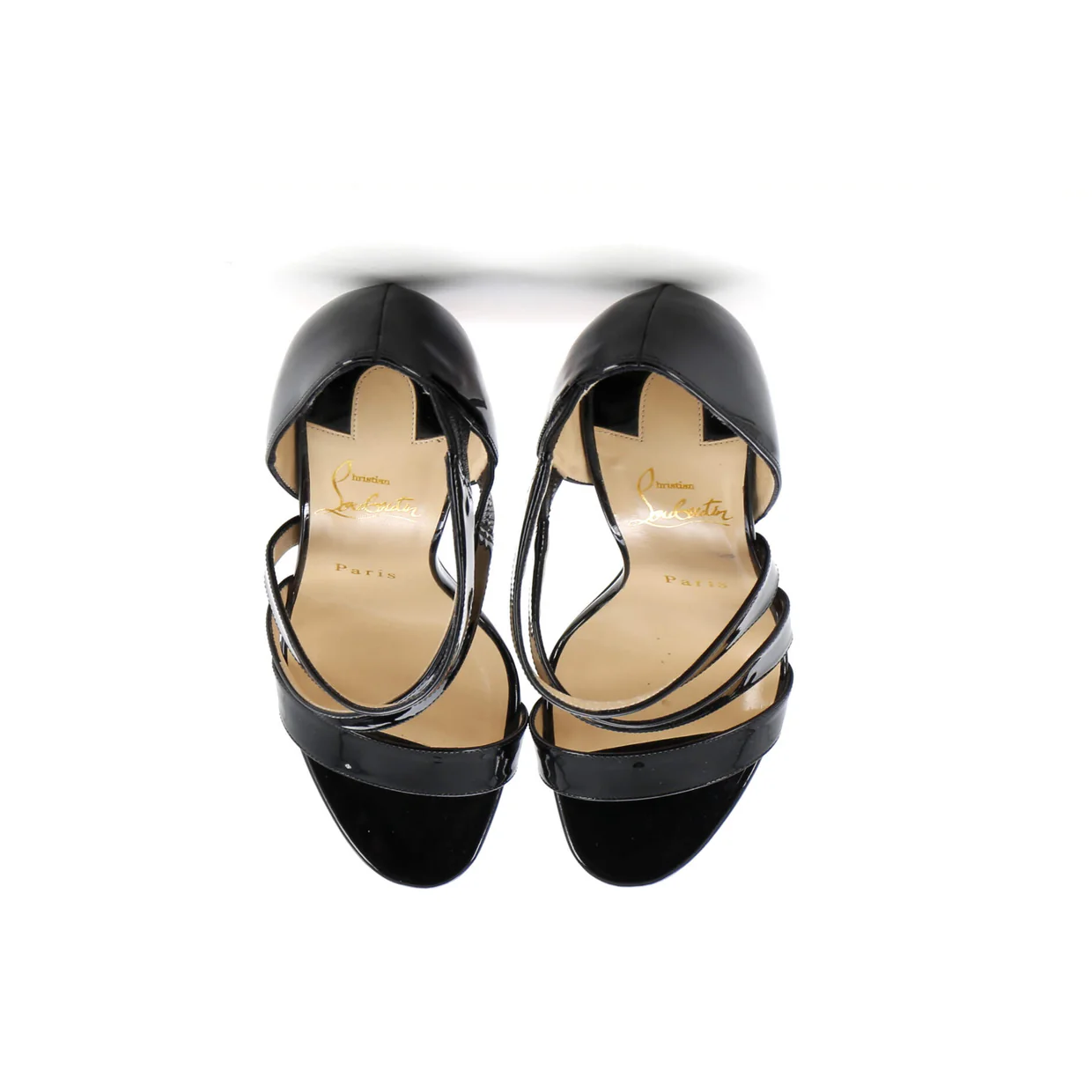 Women's Copine Heeled Sandals Patent 100 - Deep Luxury