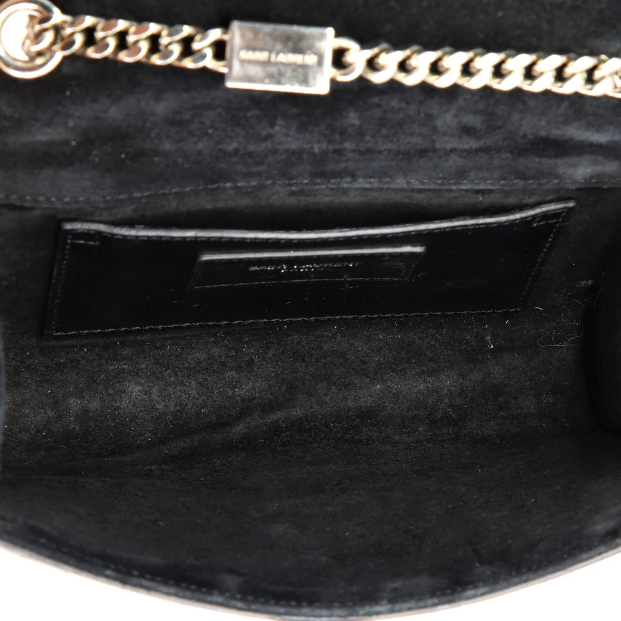 Classic Monogram Tassel Crossbody Bag Crocodile Embossed Leather Small - Deep Luxury