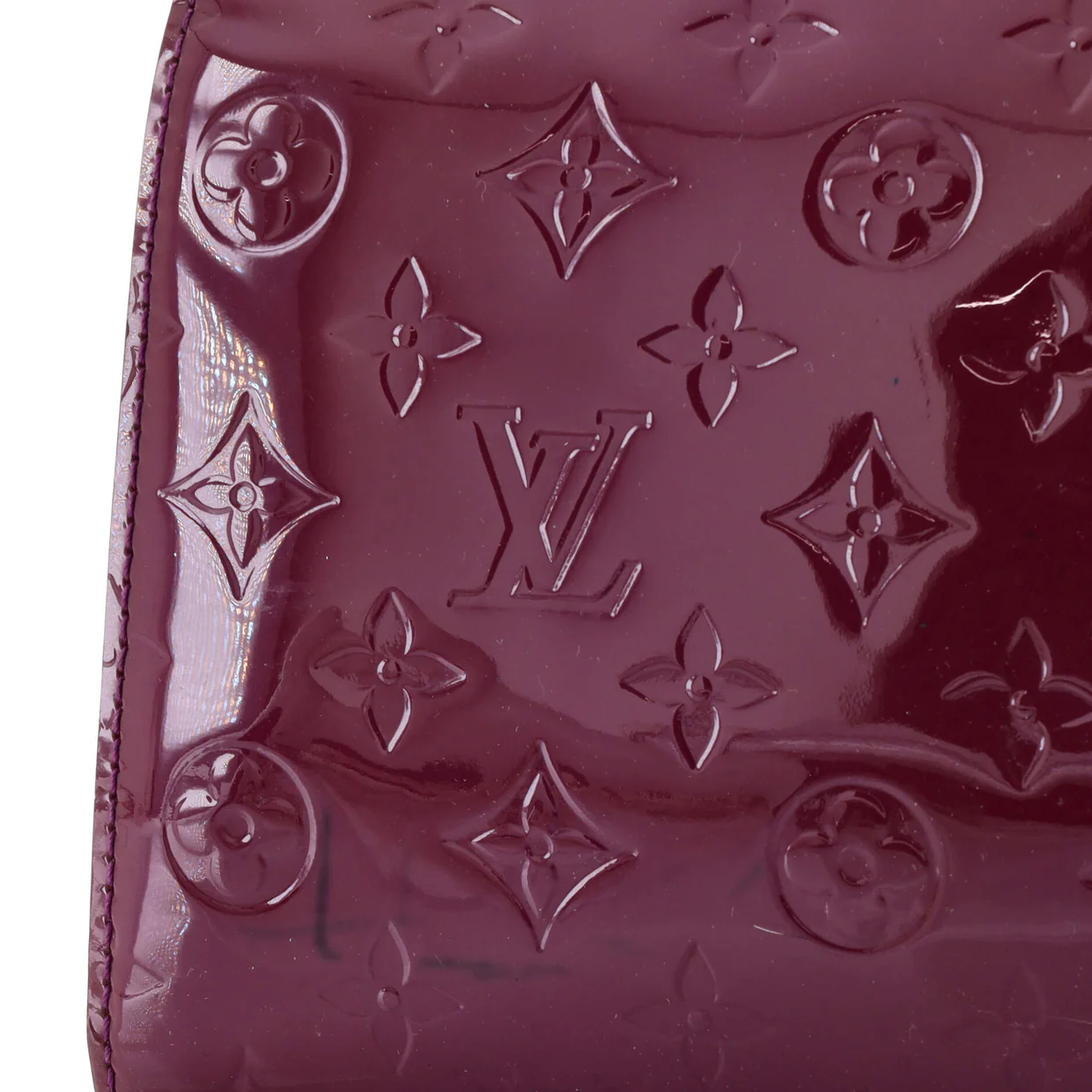 Virginia Handbag Monogram Vernis MM - Deep Luxury