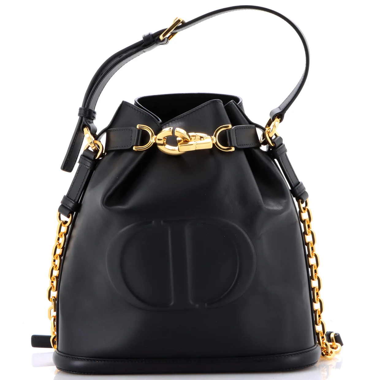 C'est Bucket Bag Leather Medium - Deep Luxury