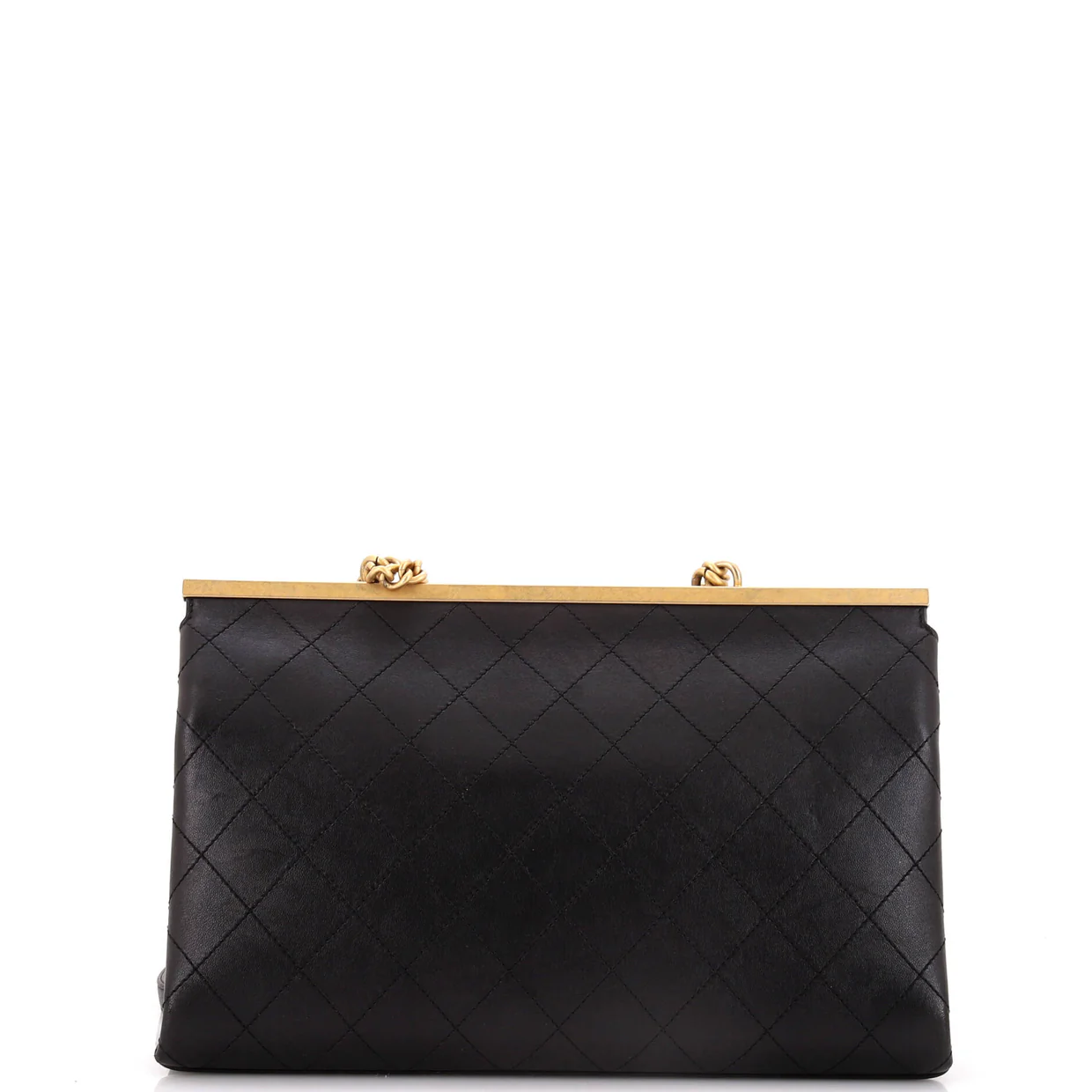 Coco Luxe Flap Bag Quilted Calfskin Medium - Deep Luxury